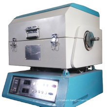 Non-metallic tube furnace rotary furnace for lab or pilot line